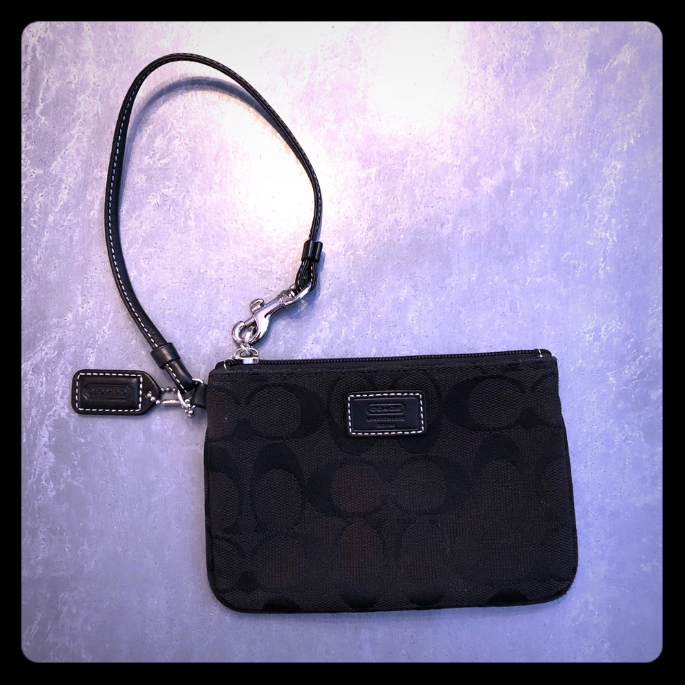 Coach small wristlet